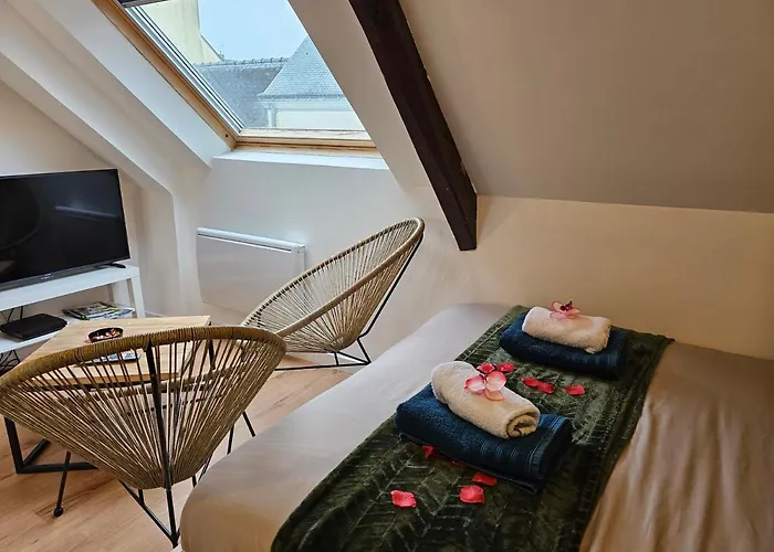 Logement de caractère en haute ville de Quimperlé